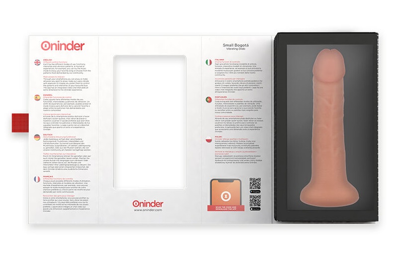 Discover the new standard in pleasure with the "BOGOTÁ&... Oninder - Bogota App Controlled Dildo S - Flesh photo-7