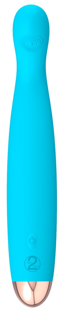 The small blue vibrator for hot pleasure!
This vibrator is s... Cuties - G-Spot Mini Vibrator - Blue photo-4