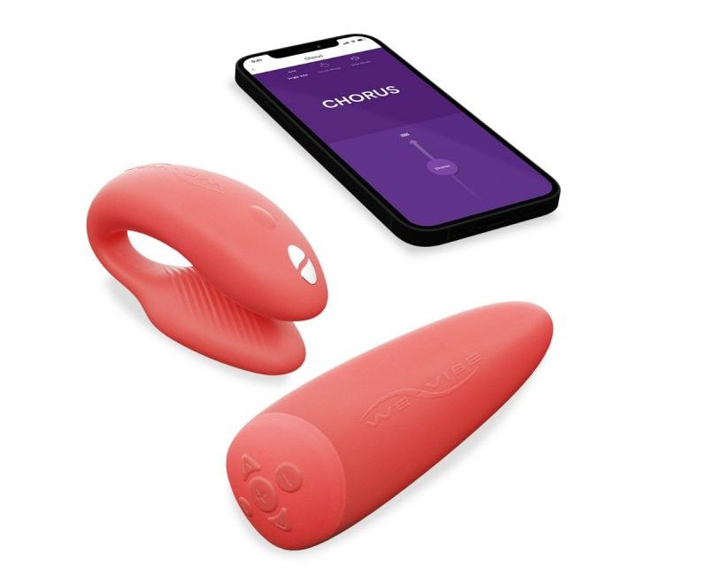 我们想通知您,适用于 Wow Tech 产品(ROMP、Womanizer、We-Vibe、Arcwave)的充电器适配... We-Vibe - Chorus 遥控情侣共震器 - 珊瑚色 照片-2