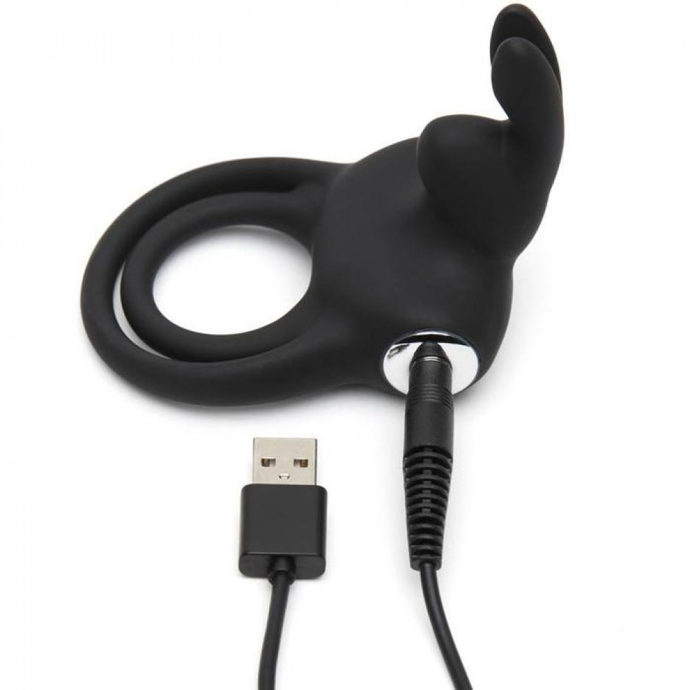 A superb sex toy for couples, the happy rabbit Couples Vibro... Happy Rabbit - Couples Vibro Ring - Black photo-5