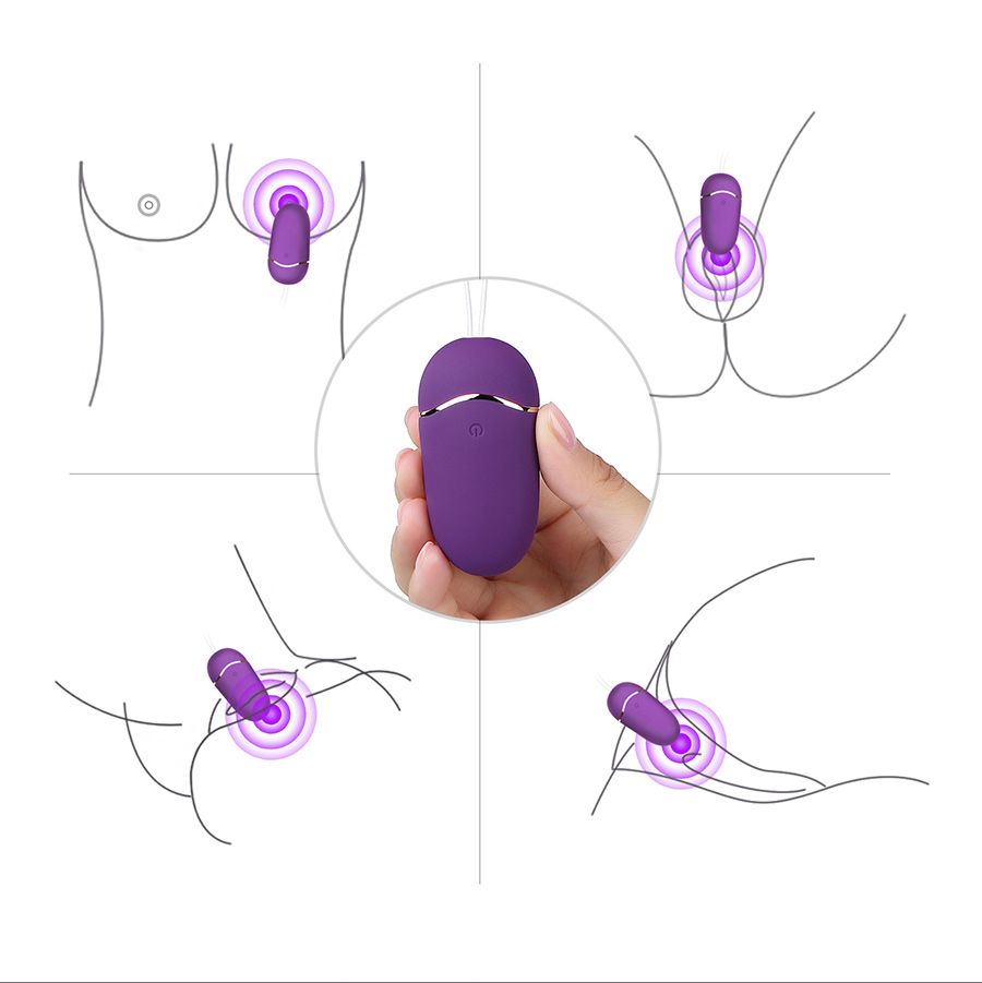 Material:Body-safe silicone and ABS material
Egg Size:35mm*7... Erocome - UrsaMinor - Egg - Purple photo-17