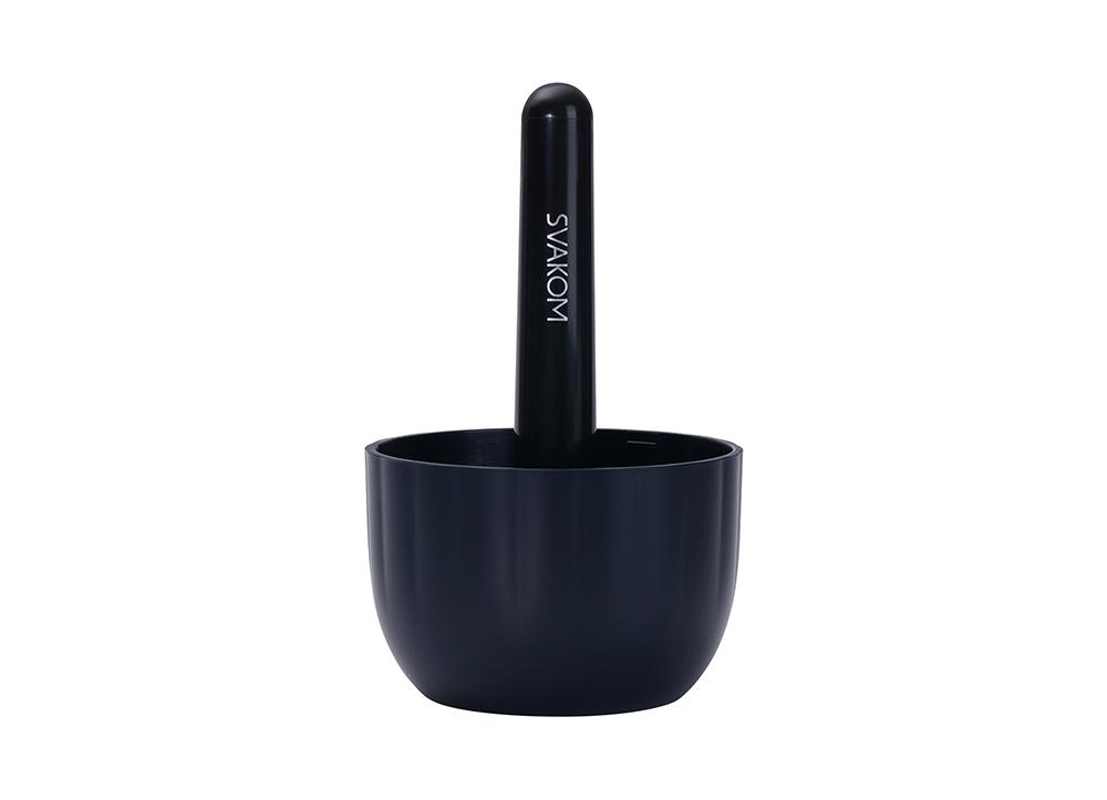 Stronger suction with real heat. The Sam Neo 2 Pro uses a he... SVAKOM - Sam Neo 2 Pro Interactive Heating Masturbator - Dark Blue photo-7