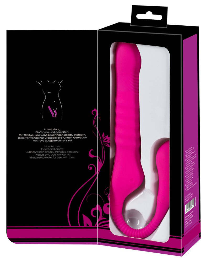 Deep double pleasure!
The flexible 3 Function Vibrator from ... Javida - 3 Function Vibrator - Pink photo-14
