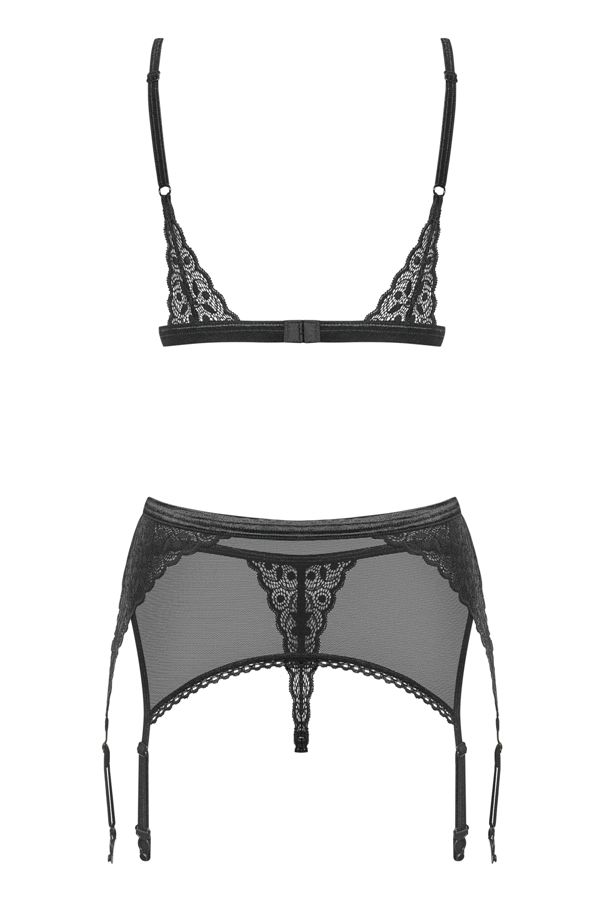 Do you feel a pleasant thrill? It means that a really amazin... Obsessive - Shibu 3-pcs Set - Black - S/M photo-11