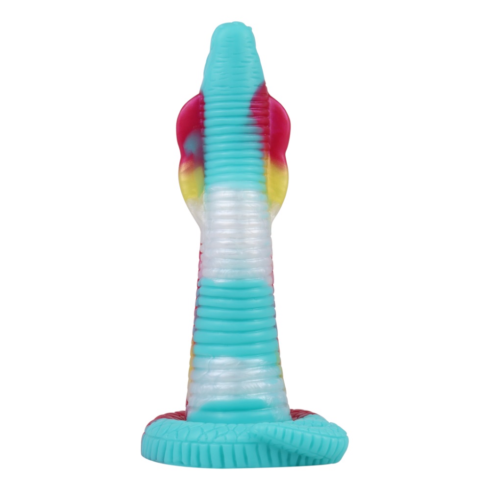 Material: Platinum liquid silicone
Total L: 8.07”/20.5cm
Ins... FAAK - King Cobra Dildo - Magna Dragon photo-4