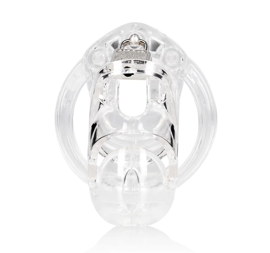 Take your bdsm-play to the next level! Control or be control... ManCage - Chastity Cage #25 - Clear photo-4