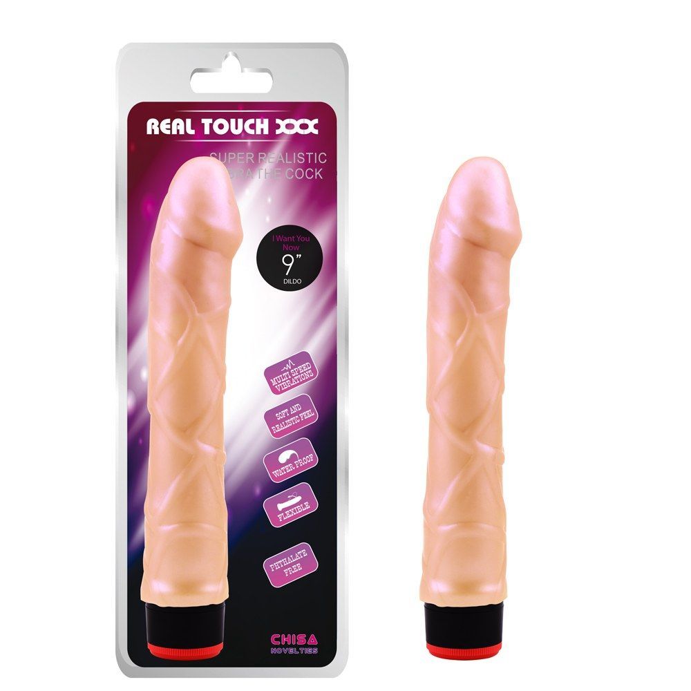 Multi-Speed Vibrations, Waterproof, Phthalate Free.
Material... Chisa - 9" Vibe Cock Diam 4 cm - Flesh photo-3