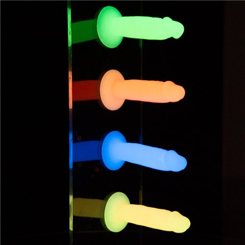 Addiction - 3.3" Glow Dildo Silly Willy photo
