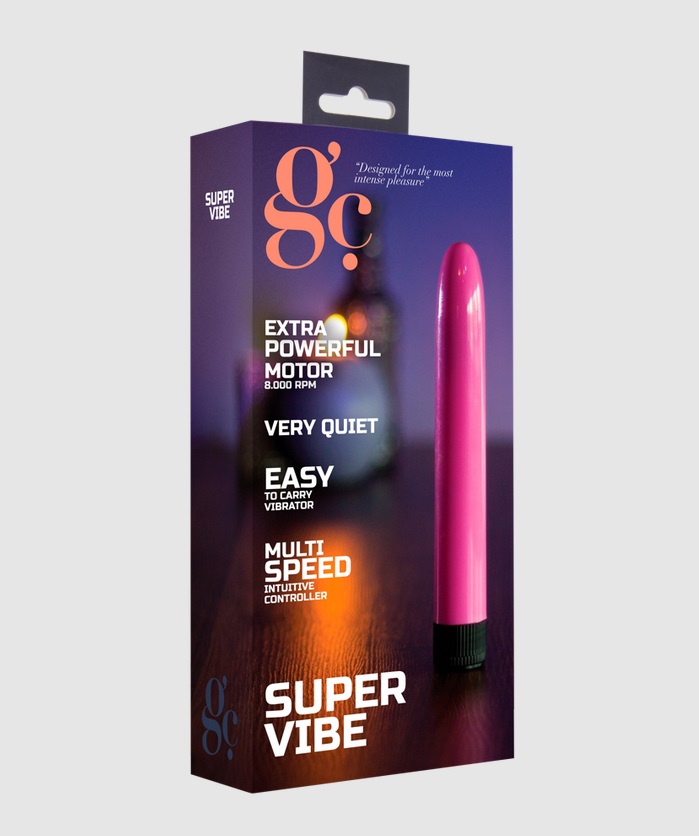 The Super Vibe looks like a very normal vibrator at first gl... GC - Super Vibe Bullet - Purple photo-2