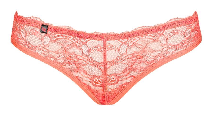 Do you have an appetite for... a little bit of amazing pleas... Obsessive - Frivolla Panties - Coral - S/M photo-7