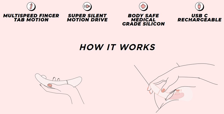 The OhMyG is a silent G-spot massager sex toy for bodies wit... Ioba - OhMyG G-Spot Vibrator - Pink photo-10