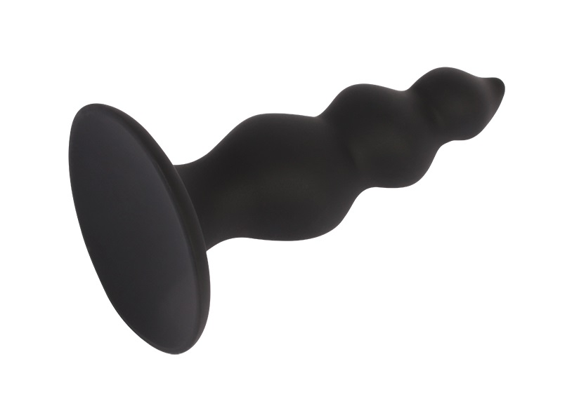 Black Mont series anal plug with wavy surface
Phthalates Fr... Chisa - 5.5'' Control Stuffer Plug - Black photo-4