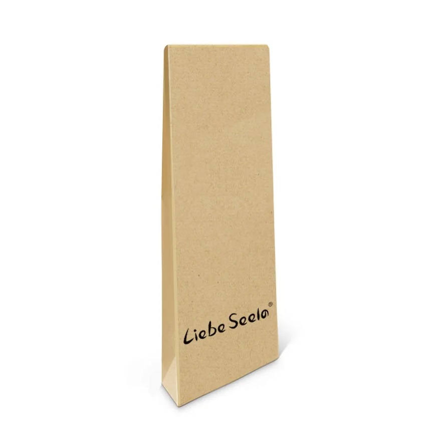 Eco-friendly material, composed of 50% recycled leather and ... Liebe Seele - Black Bond Paddle photo-5