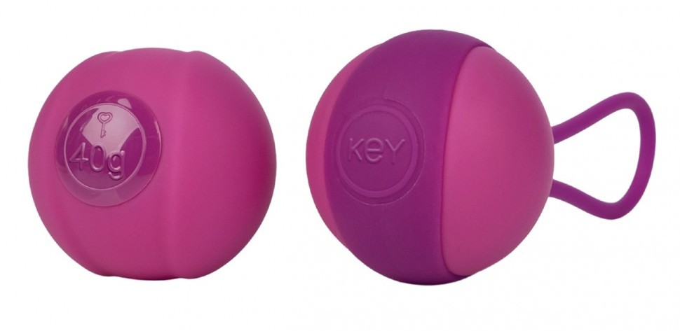 Achieve stronger orgasms with the Stella I Kegel Ball Set fr... Key - Stella I Kegel Exercise Ball – Pink photo-3