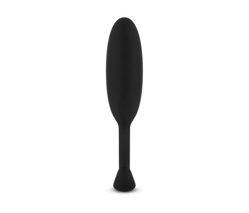 Enjoy this weighted butt plug where and whenever you want. T... Easytoys - Heavy Fulfiller Butt Plug S - Black photo-2
