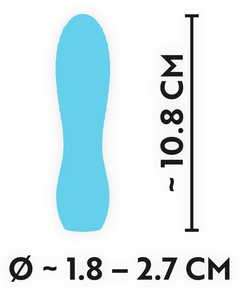 Too cute to be true!
Handy, compact mini-vibrator from the 3... Cuties - Lovely Mini Vibrator - Blue photo-7