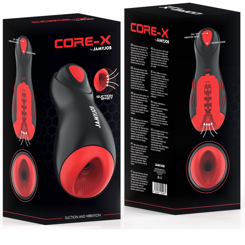 The JAMYJOB CORE-X Automatic Male Masturbator is an innovati... Jamyjob - Core-X Suction Vibro Masturbator photo-8
