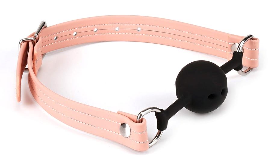 Weather resistance (hydrolysis resistance, UV resistance, sa... Liebe Seele - Organosilicon Ball Gag - Pink photo-2