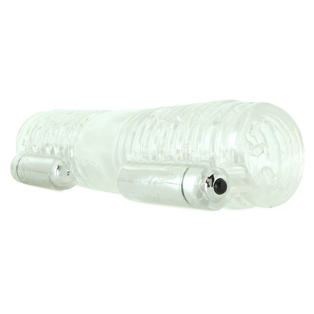 Go head to head with this vibrating double stroker.
Powerfu... TOF - Head to Head Vibrating Sleeve photo-6