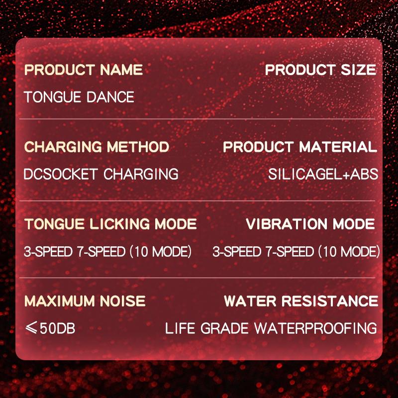 10 Kinds of licking
Rechargeable Lithium Polymer Battery
Ba... Secwell - Space Tongue Vibrator - Pink photo-13