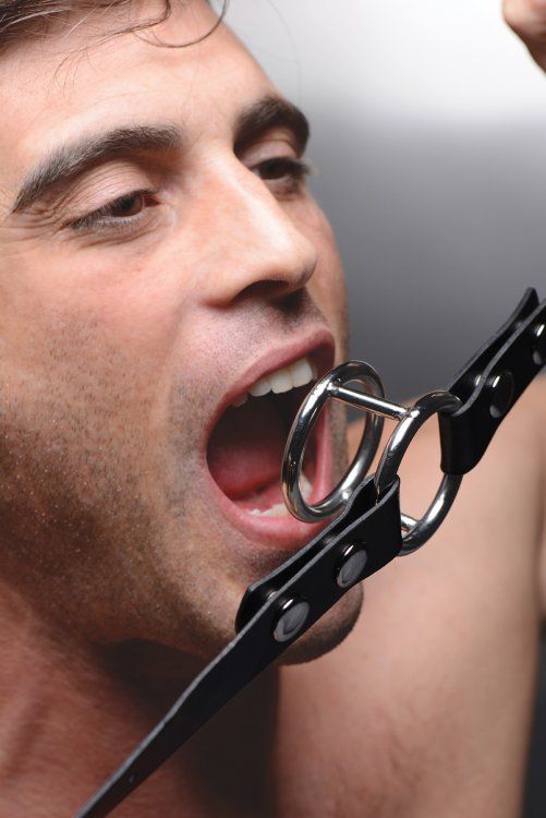 Elevate your sexual experience with your submissive or slave... Strict - Deep Throat Gag - Black photo-3