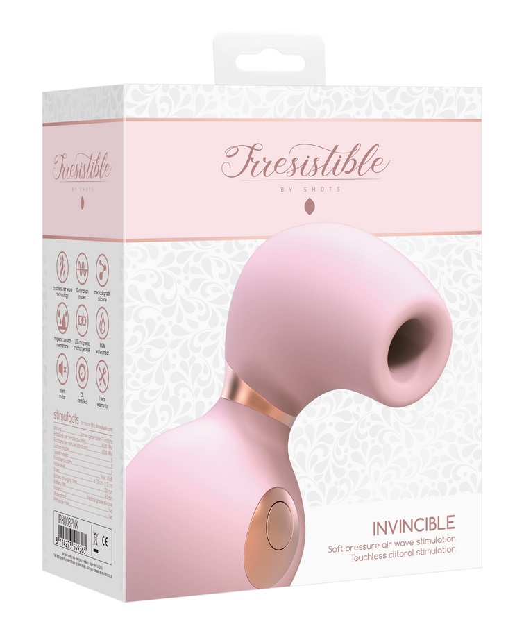 The Invincible has a super powerful 10 speed new generation ... Irresistible - Invincible Clit Stimulator - Pink photo-10