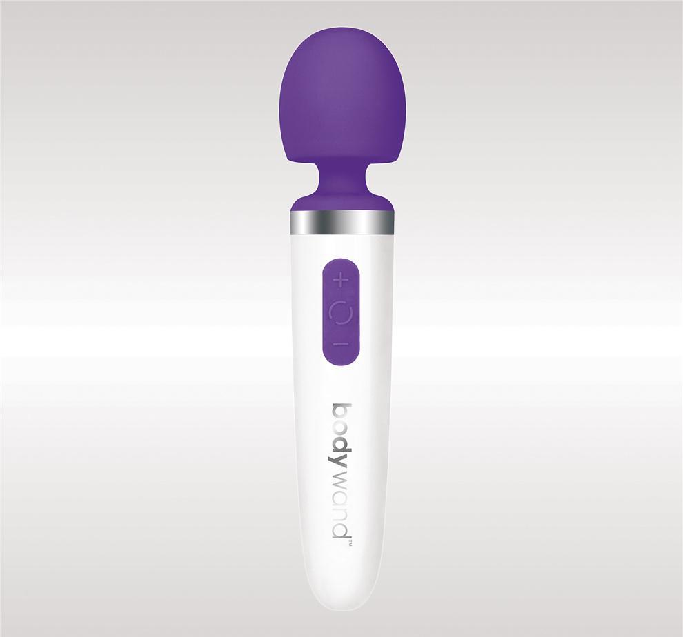 This USB rechargeable multi-function wand vibrator is waterp... Bodywand - Usb Multi-Function - Purple photo-3