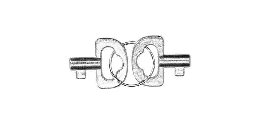 Would you like to take control during your BDSM play? This S... Ouch - Spreader Bar w Cuffs - Silver photo-4