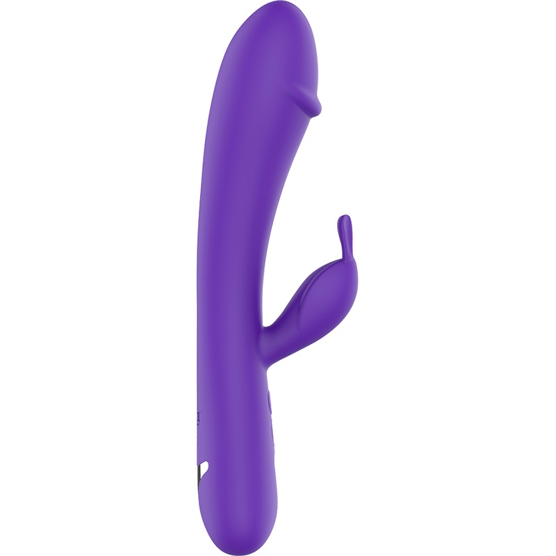 Simultaneously stimulates clitoris and vagina. An elegant ra... Mr Boss - Aitor Rabbit Vibe - Purple photo-2