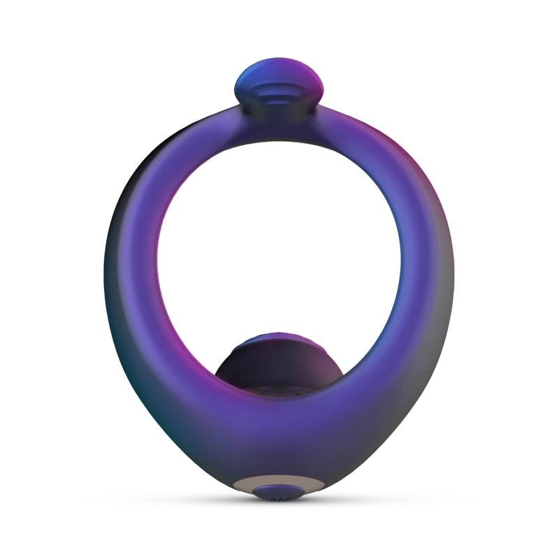 This vibrating cockring from Hueman is a must-have in your c... Hueman - Vibro Cock Ring - Purple photo-6