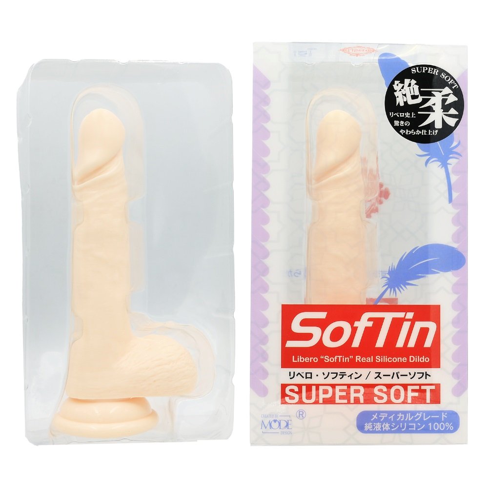 Surprisingly soft finish in the history of Libero
Softness t... Mode Design - Libero Soft Silicone Dildo S photo-5