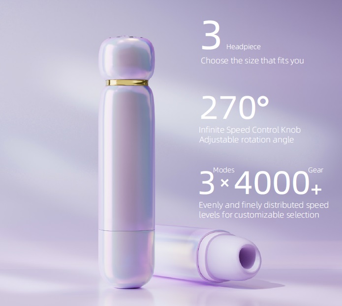 LIA Suction Massager, Is a un iquely designed, elegant perso... Zalo - Lia Suction Massager - Lavender Purple photo-4