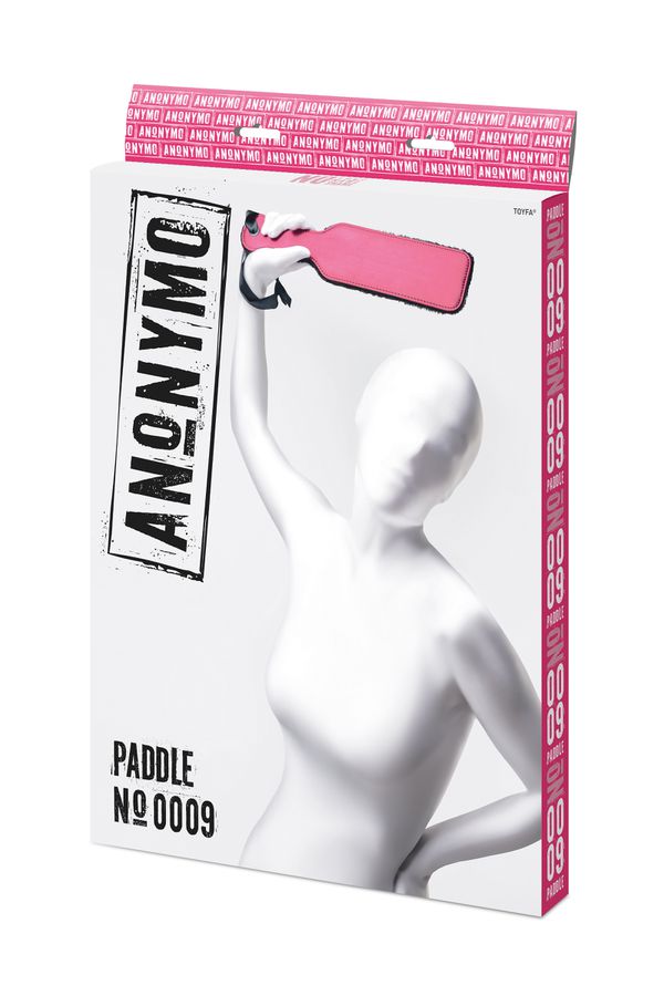 Leather flip-flops. The length is 500mm. The width (in t... Anonymo - Flip-Flops Paddle 37cm - Pink photo-8