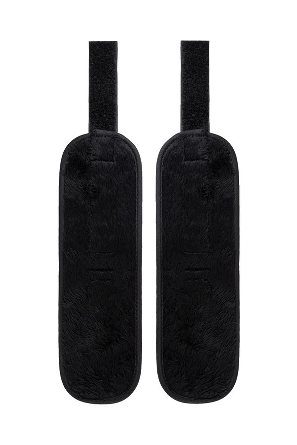Cuffs are made of genuine leather with a velour lining. Nick... Anonymo - Handcuffs - Silver photo-8