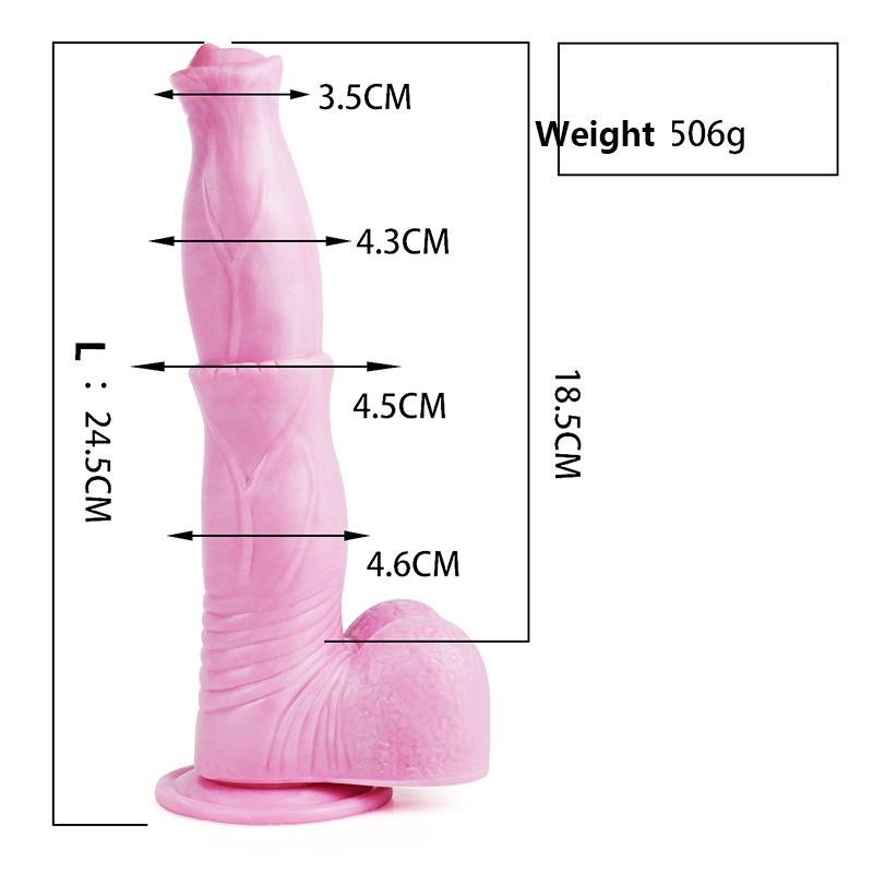 Anal plug/dildo, environmental protection and health
Realist... FAAK - Pegasus Dildo - Pink photo-6