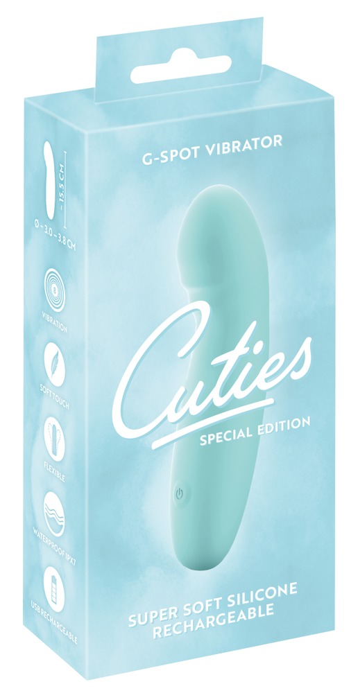 The cuddly little vibrator for great feelings of pleasure!
... Cuties - Mini G-Spot Vibrator - Turquoise photo-10