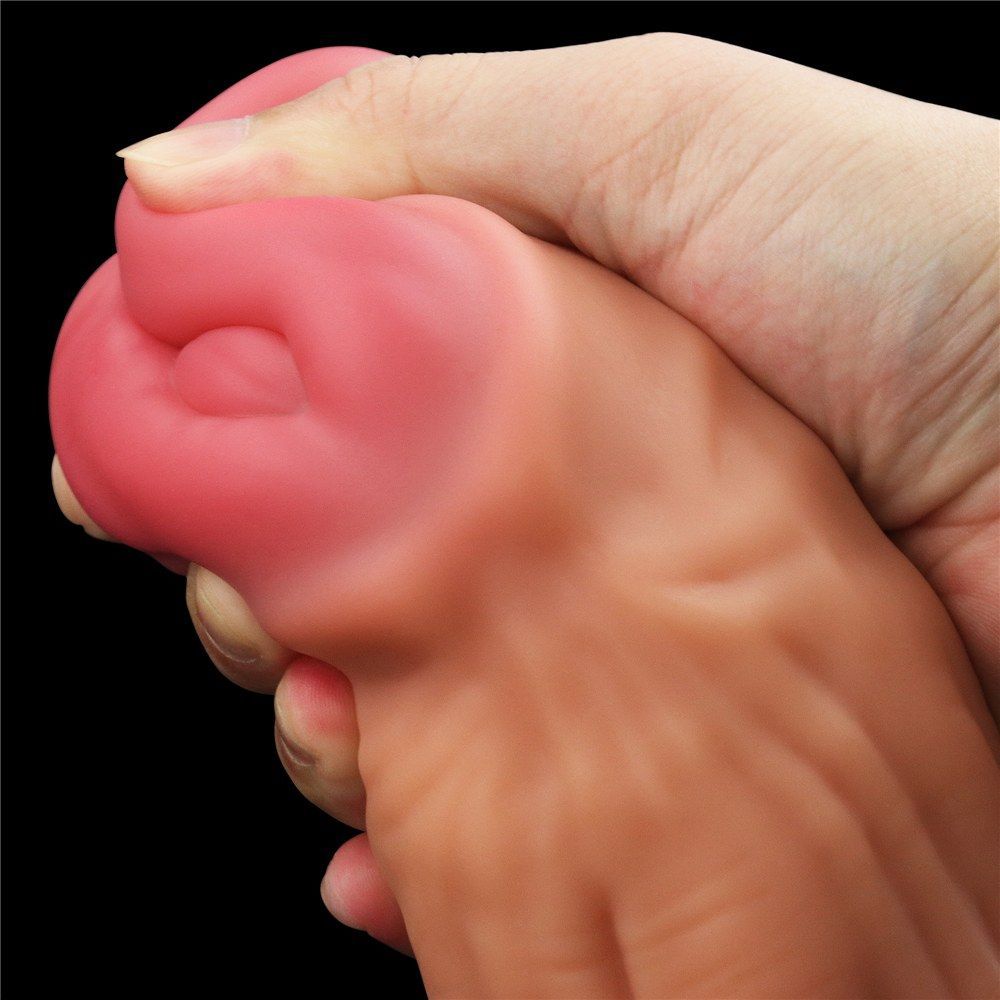 Built to deliver the most lifelike satisfaction, Love Toy Ki... Lovetoy - 12'' Dual Layered King Sized Cock photo-10