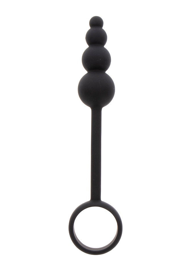 The Anal Plug & Cock Ring from Manpower by TOYJOY is an esse... ToyJoy - Manpower Plug w Ring - Black photo-4