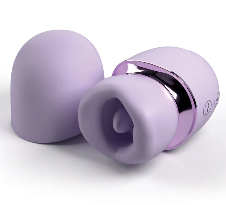 Experience the ultimate Big "O" with the JIMMYJANE... JimmyJane - Hello Kiss Pro Flickering Vibrator - Purple photo-2