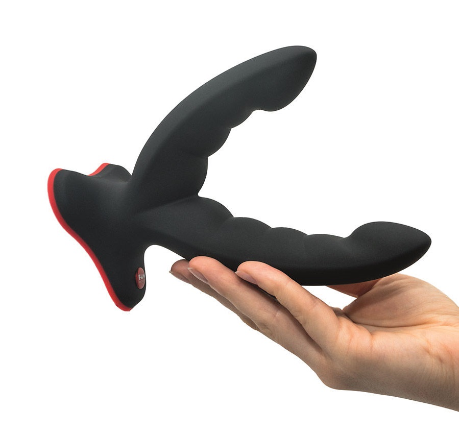 RYDE doesn't mess around! The first grinding dildo from ... Fun Factory - Ryde Grinding Double Dildo - Black photo-2
