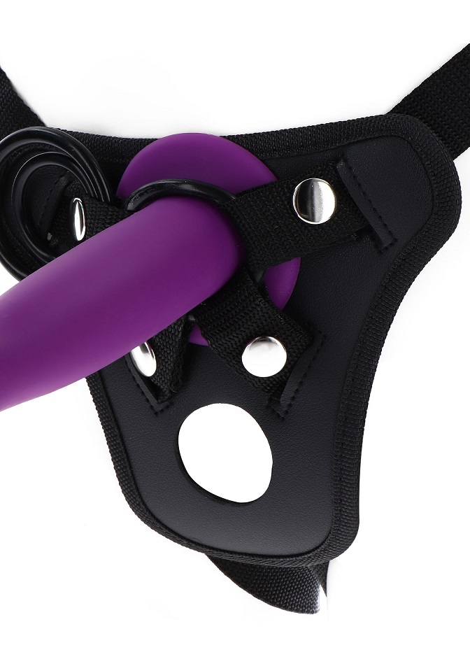 This TOYJOY Get Real Harness is designed for ultimate rolepl... ToyJoy - Pleasure Strap-On Harness - Black photo-7