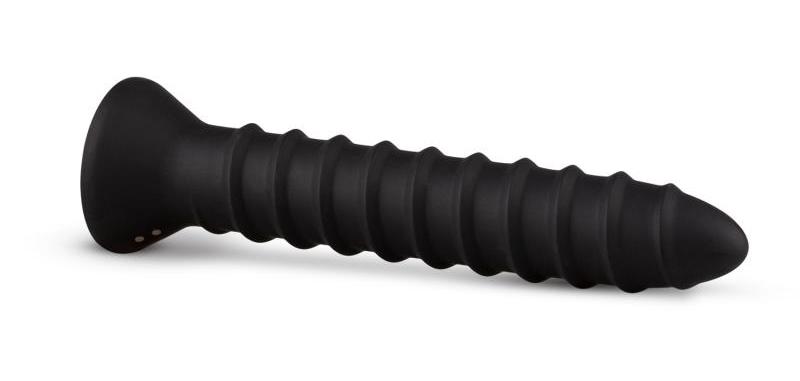 Do you enjoy anal stimulation? Then this anal vibrator is th... Easytoys - Screwed Anal Vibe L - Black photo-2