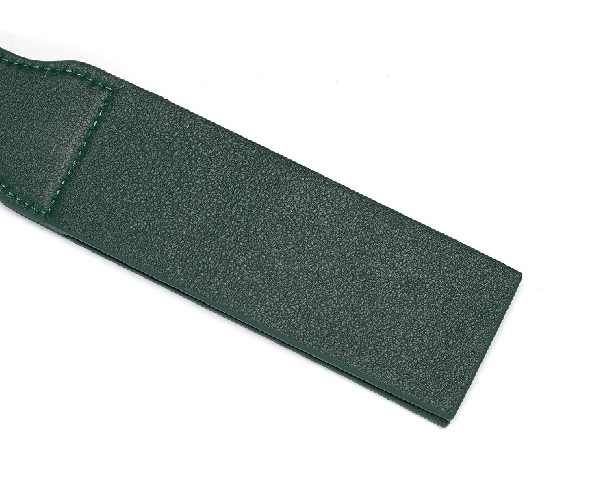 Show your sub who's boss with this luxurious leather spa... Liebe Seele - Mossy Chic Paddle - Green photo-5