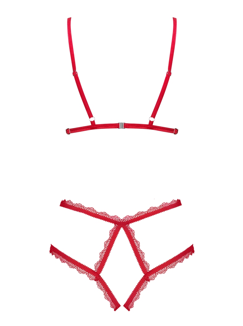 If you want to surprise your man with something hot this hol... Obsessive - Merrynel Christmas Teddy - Red - XXL photo-6