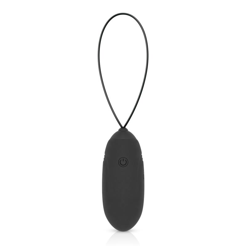 Challenge yourself and your partner with LUV EGG! This vibra... Luv Egg - Vibro Egg w Remote Control - Black photo-2