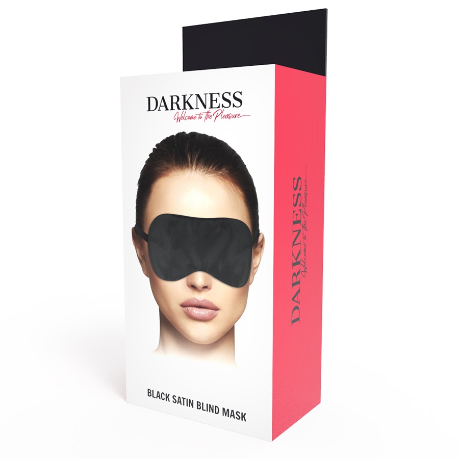 You can use this mask to sleep or with your lover to create ... Darkness - Blind Mask - Black photo-3