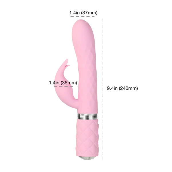 Pillow Talk is a collection that expresses beauty, fun and p... Pillow Talk - Lively Rabbit Vibrator – Pink photo-5