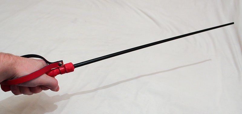 Keep them in line with your big stick. This Intense Impact C... Kink Industries - Intense Impact Cane - Red photo-3
