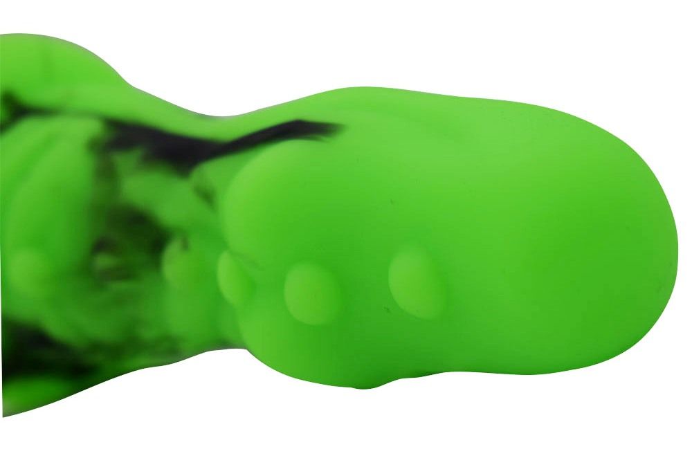 Aligator head shape dildo anal plug perfect softness
&... FAAK - Aligator Dildo - Green/Black photo-17