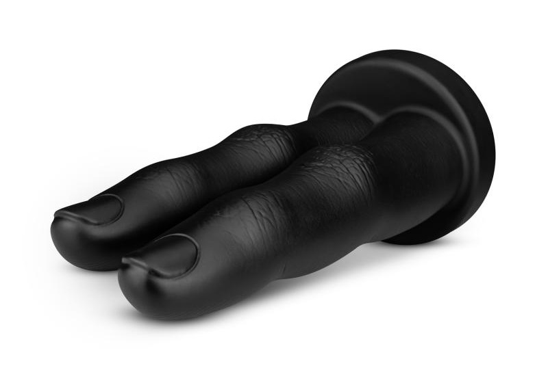 The double finger butt plug by BUTTR is something you don BUTTR - Victory Fingers Butt Plug - Black photo-7